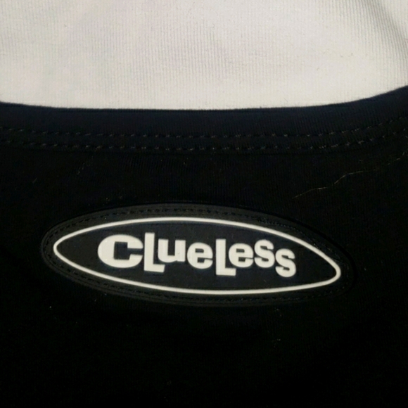 CHRONICALLY CRUSHED 2-IN-1 TOP CLUELESS DOLLS KILL LAYERED TEE Y2K - Picture 3 of 4